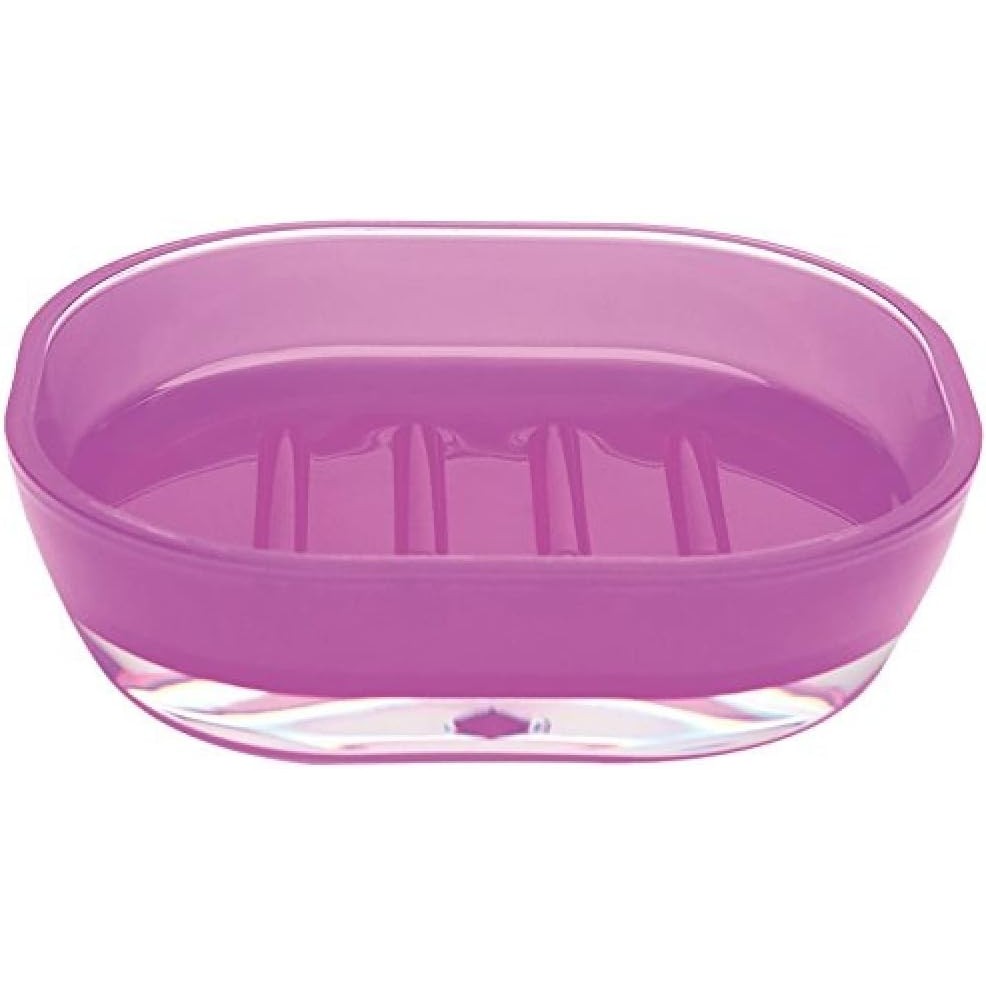 Acquista online Excelsa Bathroom Soap Dish Plastic Lilac Transparent cod.46928 Excelsa